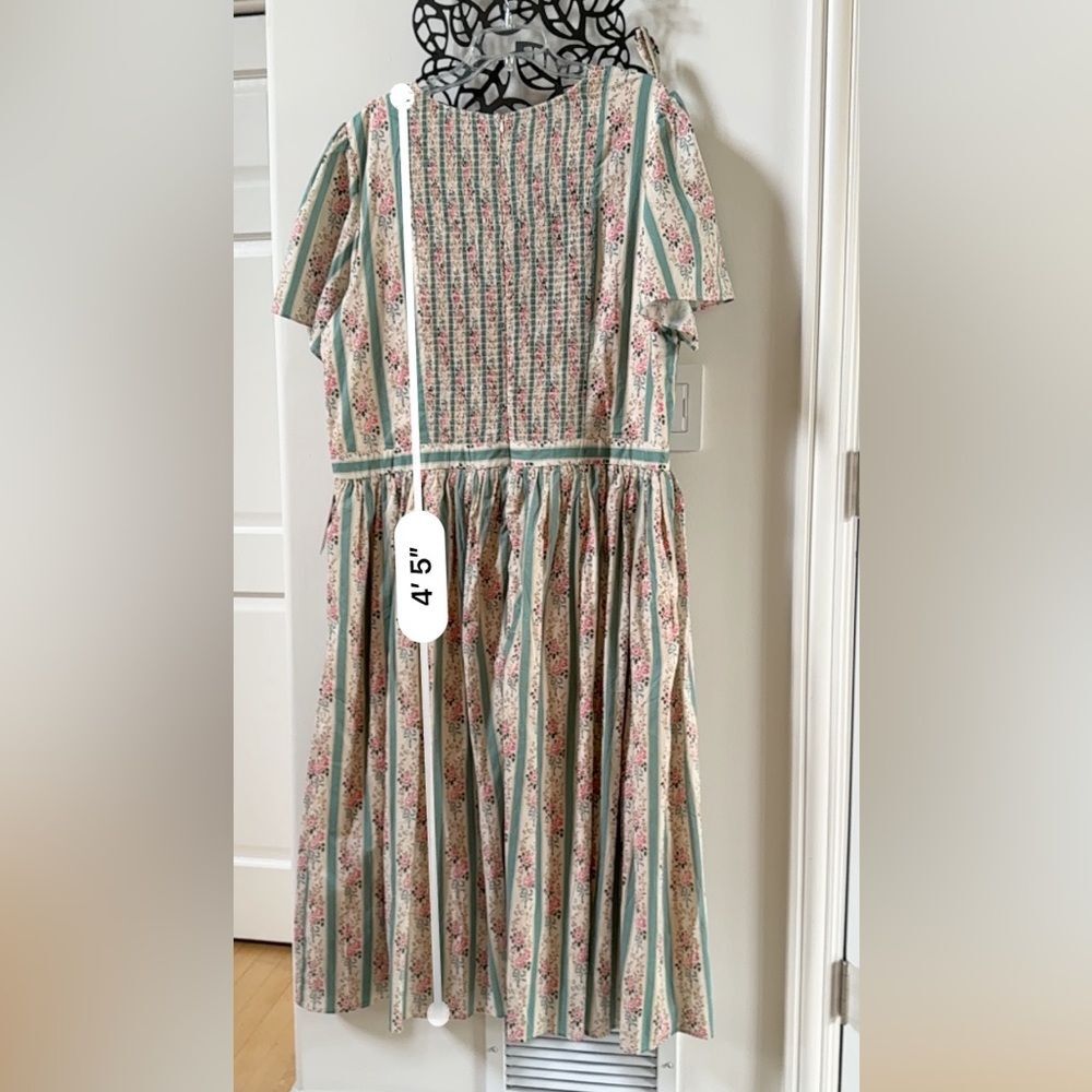 Ivy City Co Sonnet Midi Dress in Vintage Rose 22W NWT - Picture 9 of 15